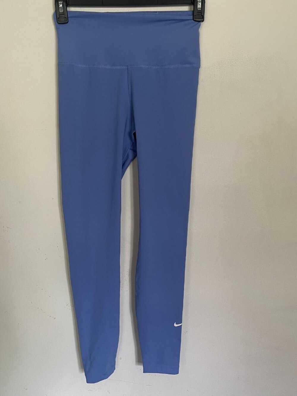 NIKE ONE Women's Small High-Rise Full Length Leggings Powder Blue A3